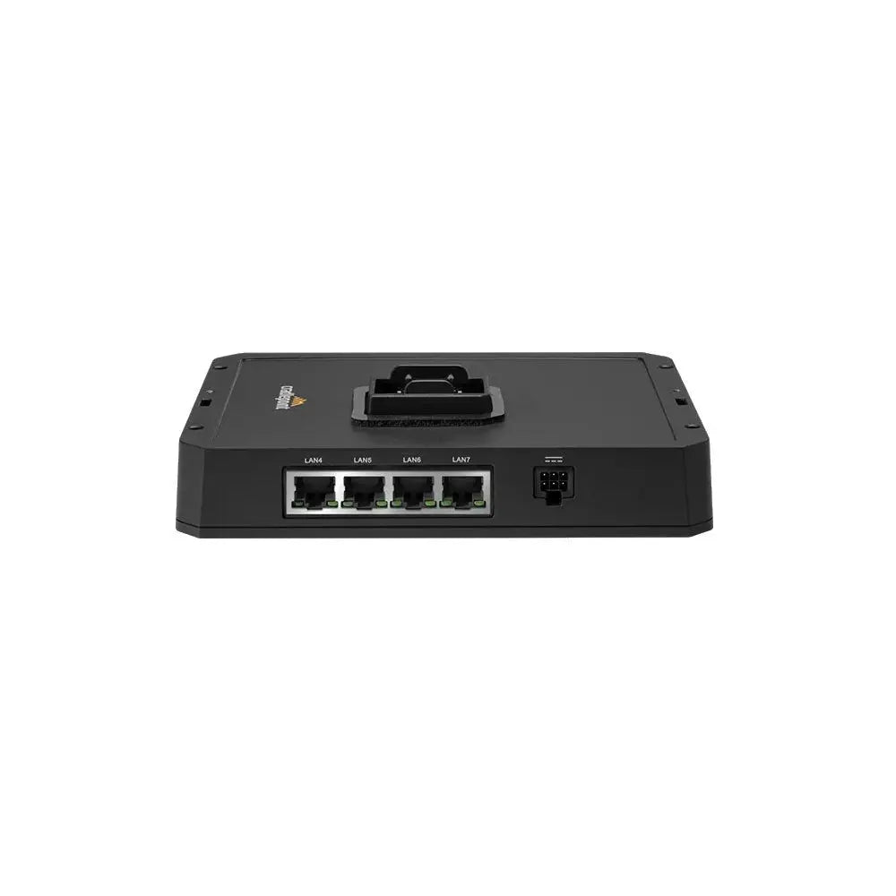 Ericsson Cradlepoint R1900 5G ruggedized router. This high-performance mobile router is designed for enterprise-grade connectivity, particularly in vehicles and other mobile environments.