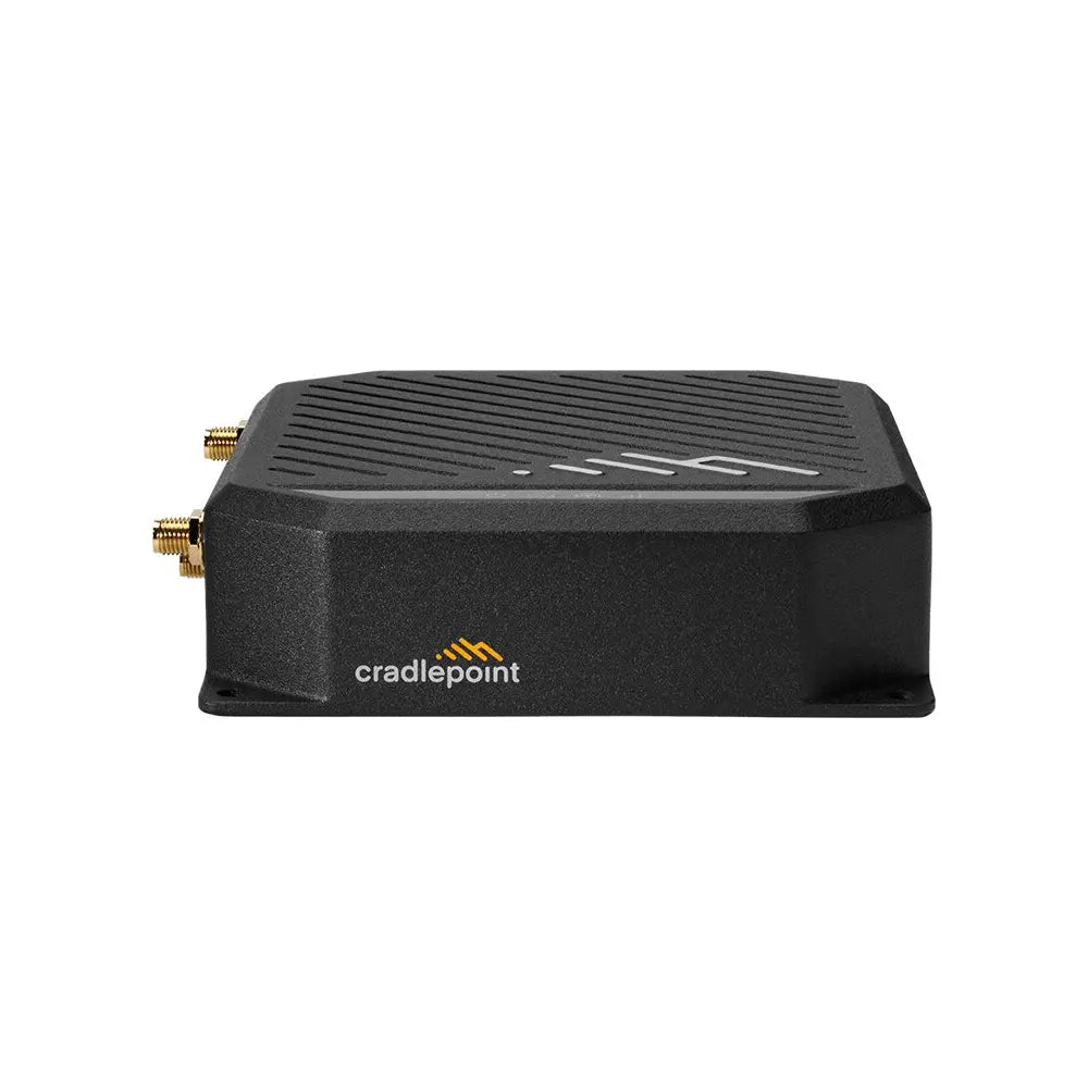 Size comparison of the Ericsson Cradlepoint S750 alongside a common object for scale, highlighting its robust design.