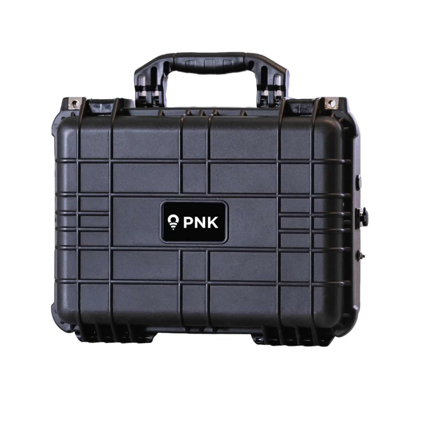 PNK R1900 Single Modem with case closed – Compact design for efficient internet connectivity in larger deployments.