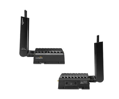 Ericsson Cradlepoint R920 with different views – Ruggedized LTE and security appliance designed for vehicle and IoT deployments.