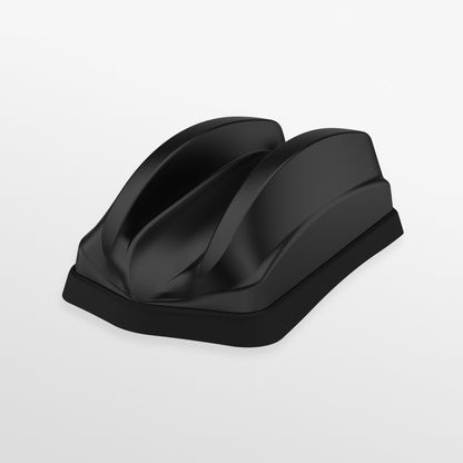 Panorama GPSD4-6-60 Dual Sharkee antenna used in the GP-IN2670 kit, black, main view