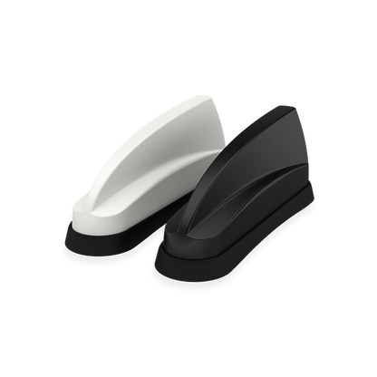 Panorama SHKG-6-60 Sharkee sharkfin antenna in black and white