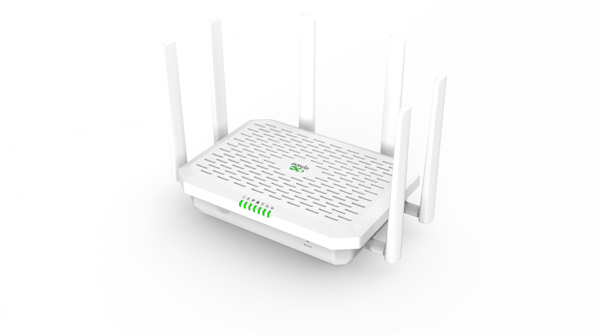 InHand FWA12 5G router rear ports
