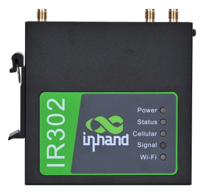 InHand IR302 industrial LTE router, port detail