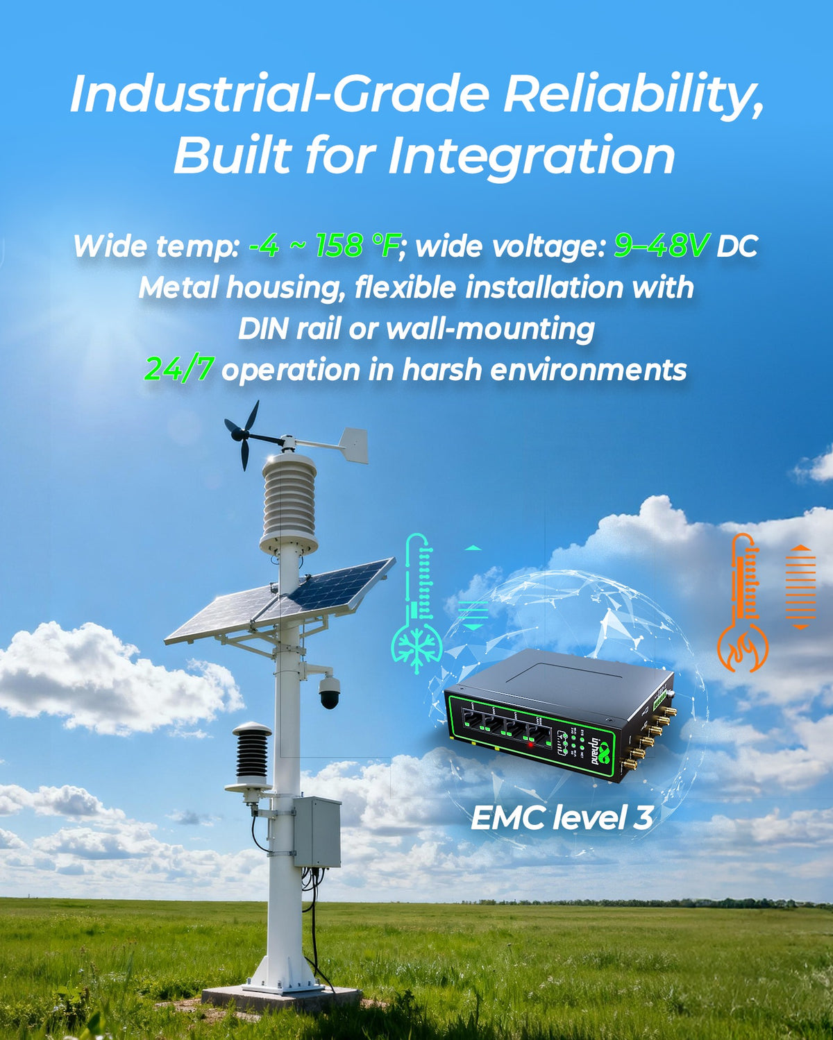 InHand IR624 security: IPsec, L2TP, OpenVPN, firewall, 802.1X for OT networks