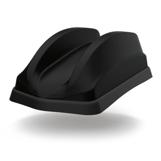 MiMo Dual Sharkee 5G Antenna in black – Advanced sharkfin style housing with 4x4 MiMo for 4G/5G and up to 6x6 MiMo dual-band WiFi.