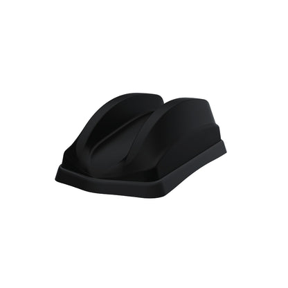Panorama GPSD4-6-60-D dual sharkfin 4x4 MIMO 4G/5G, Wi-Fi and GPS antenna, angled view
