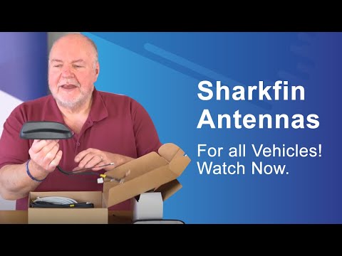 Panorama SH-IN2618 6:1 Sharkee Antenna Kit, MIMO 5G LTE, 3x3 MIMO WiFi 6, GPS Overview