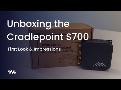 Ericsson Cradlepoint S700 Overview
